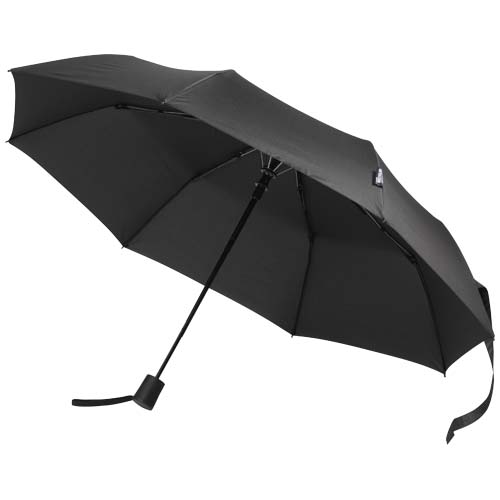 Parapluie pliable Agnes 21 pouces à ouverture automatique en RPET