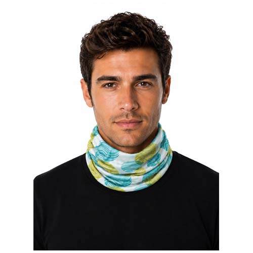 Écharpe multi-usages Mia avec impression par sublimation, technologie Coolmax et ourlets