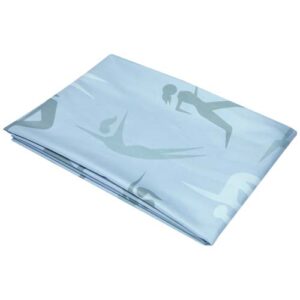 Serviette légère Daisy avec impression par sublimation de 70 x 140 cm