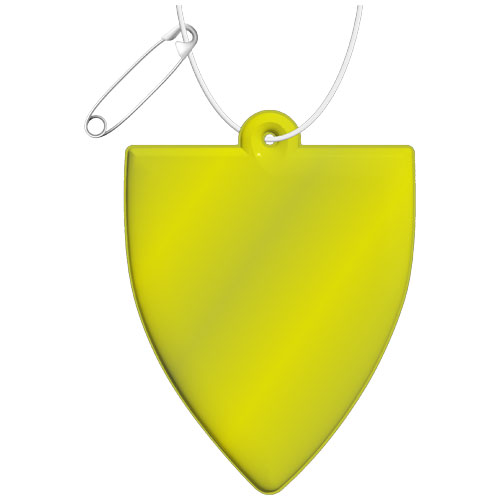 Attache réfléchissante en PVC en forme de badge H-12 RFX™