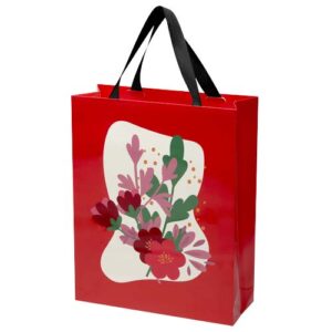 Sac en papier Smartfold 210 g/m² avec anses en ruban et pelliculage brillant - 31 x 12 x 39 cm