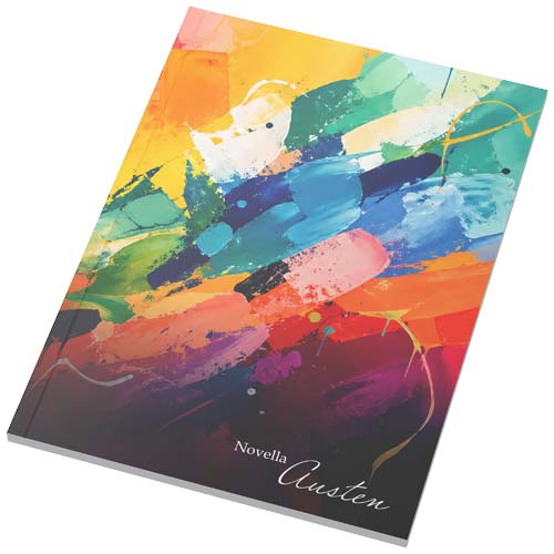 Carnet Novella Austen au format A5 à couverture souple - 50 feuilles lignées