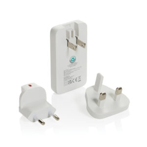 Chargeur plat 65W GAN avec connecteurs universels Fluxo RCS