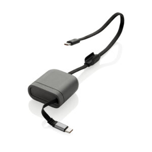 Câble rétractable à chargement rapide 100W Spira RCS