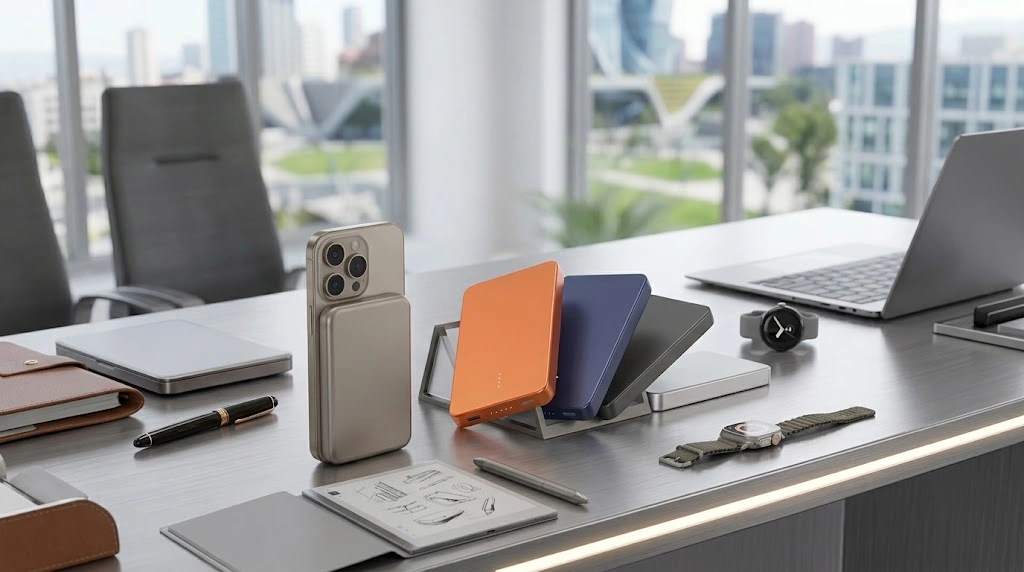 Powerbank magnétique Urban Vitamin Marin 5000 mAh 15W