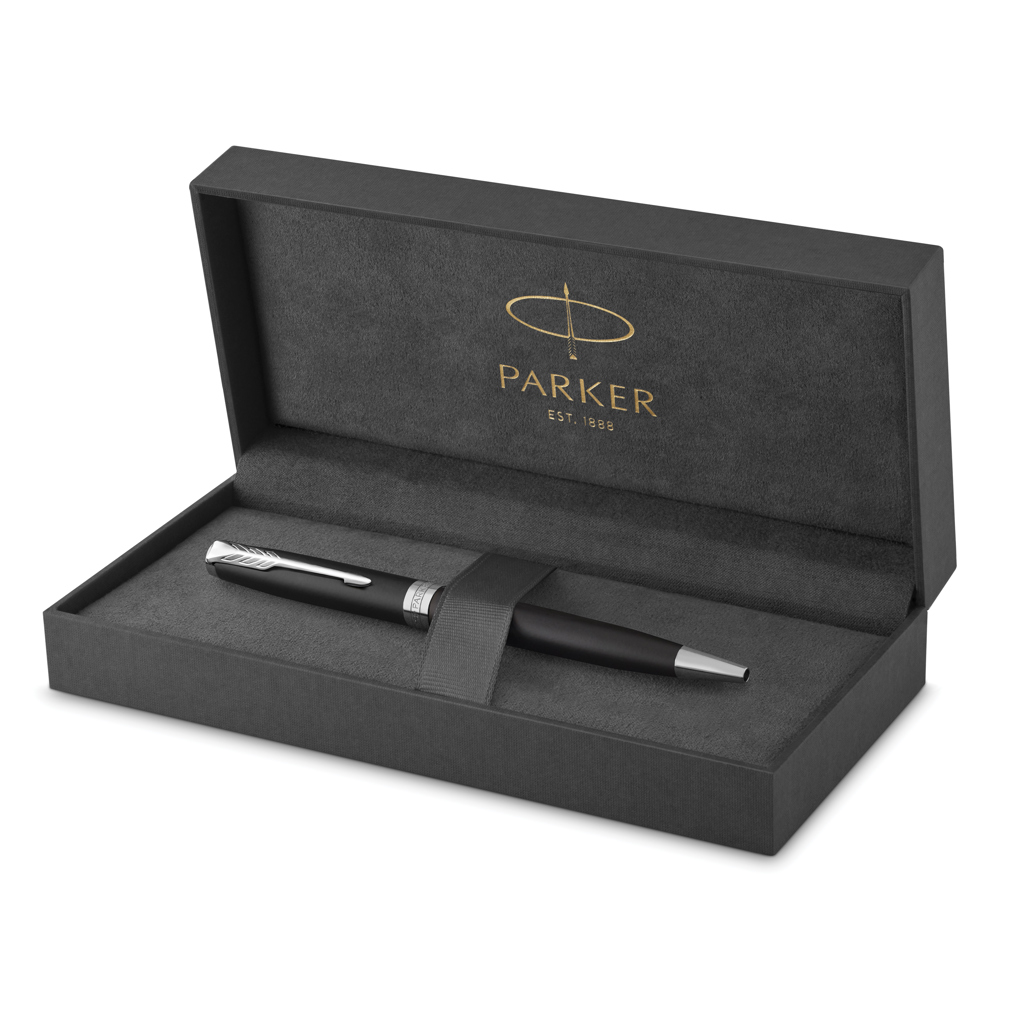 Parker Stylo à bille SONNET mat avec finitions en palladium